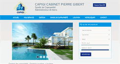 Desktop Screenshot of capigi34.com