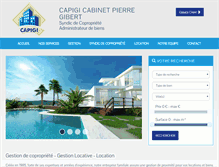 Tablet Screenshot of capigi34.com